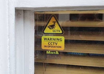 CCTV Warning sign